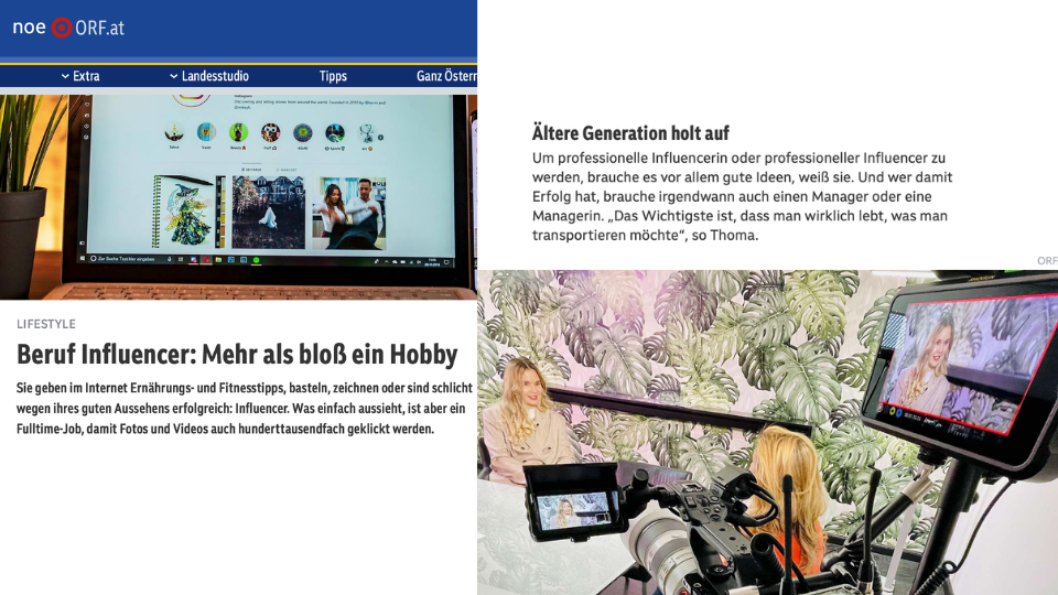 Screenshots von diversen Beiträgen über Lisa Sophie Thoma